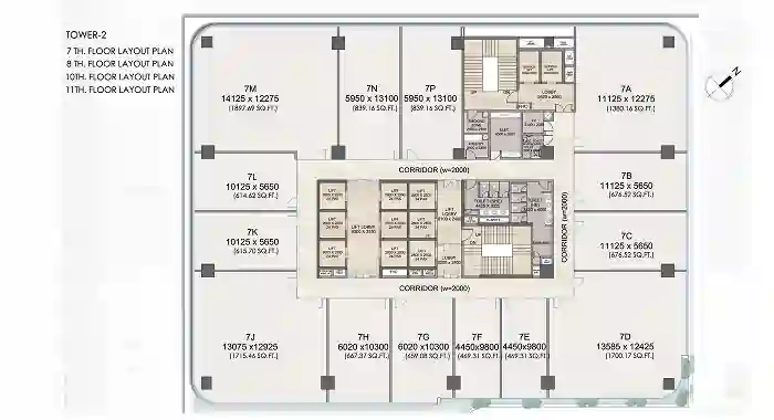 Penthouse Floor Plan